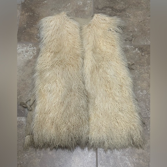 unbranded Jackets & Blazers - Mongolian Sheep Fur Vest